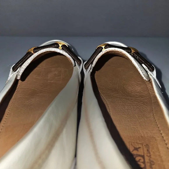 Pikolinos Aviles Chunky Platform Chain Loafer Nata Cream Leather EU Size 41 - Picture 9 of 13